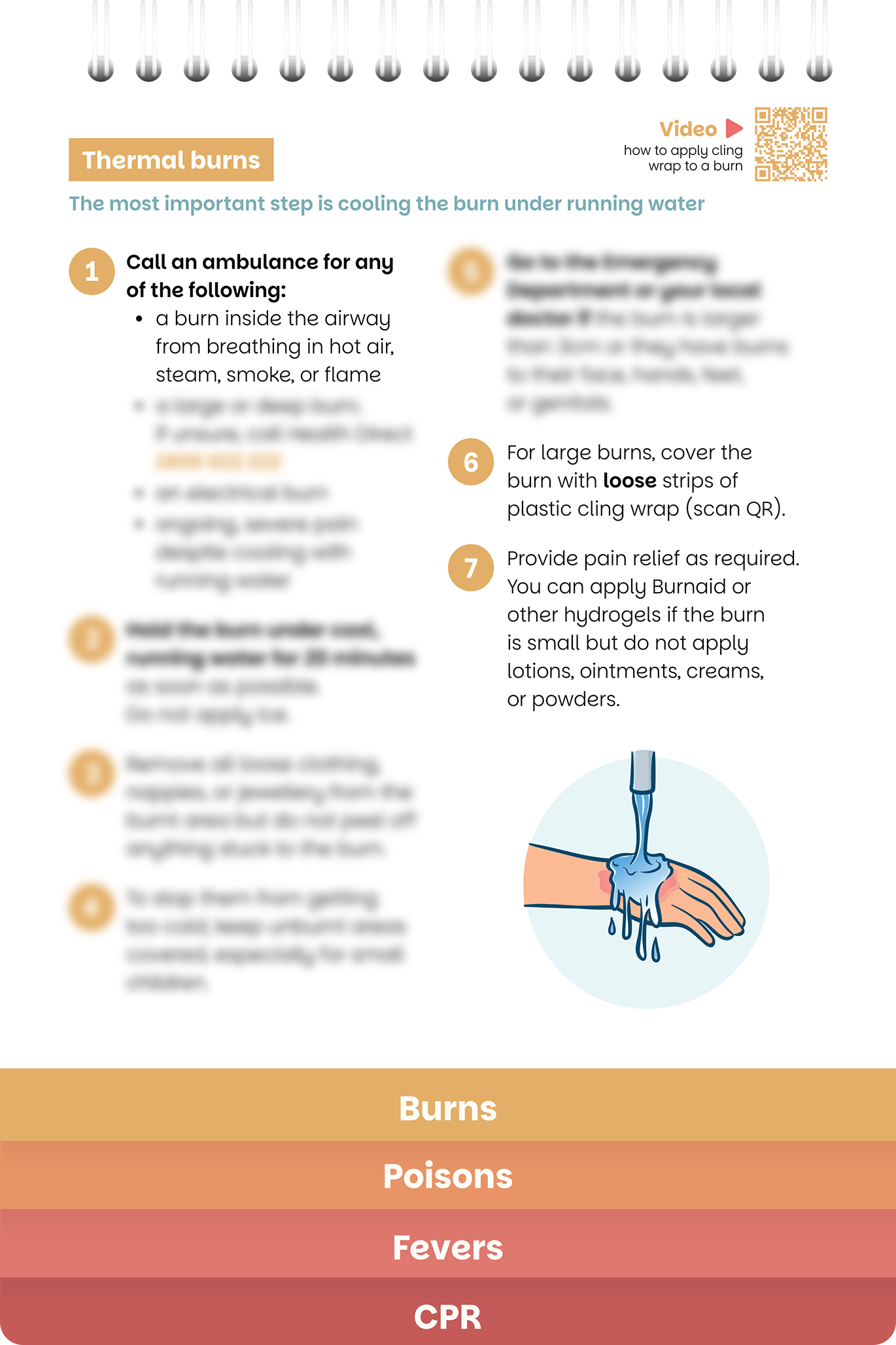 Burns — page from CriticalCalm guide