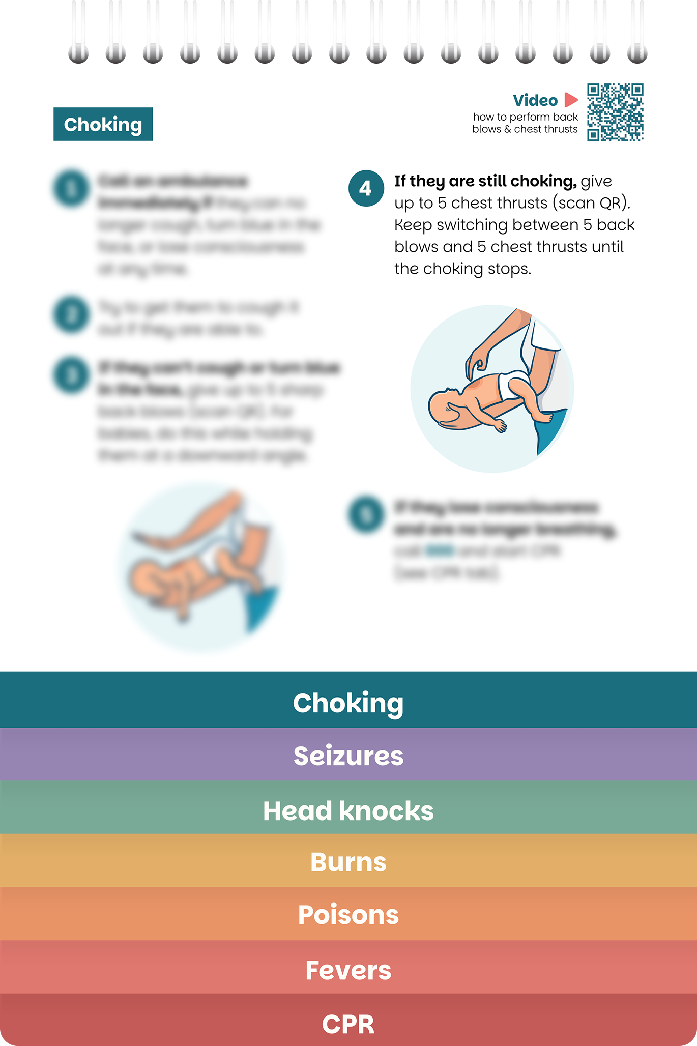 Choking — page from CriticalCalm guide