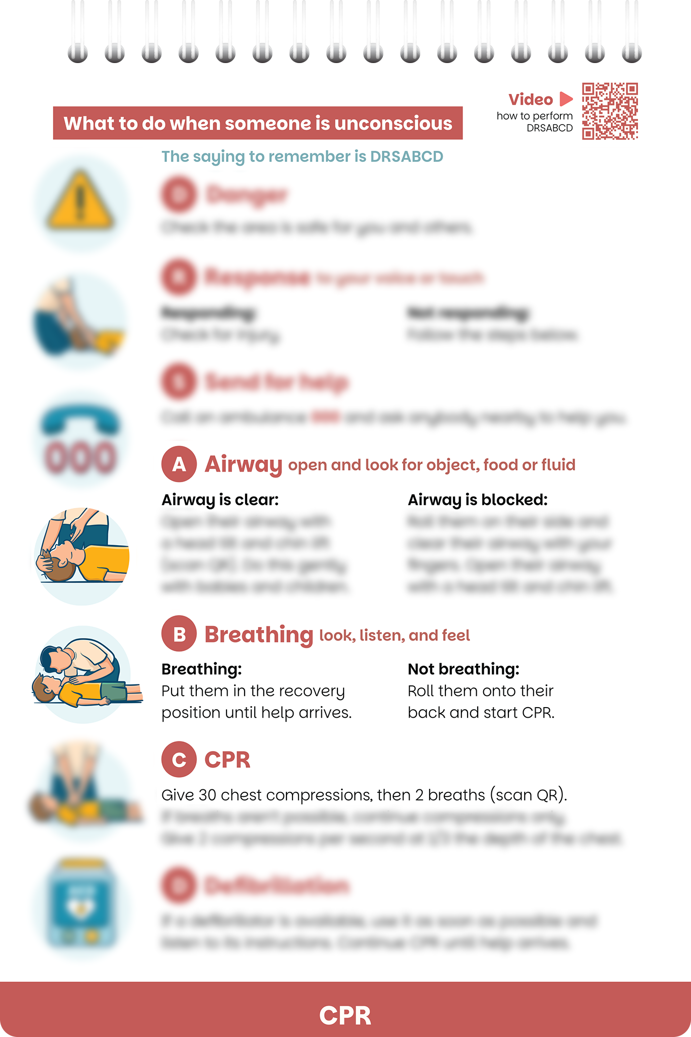 CPR — page from CriticalCalm guide